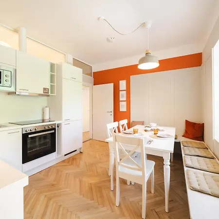 Orange Flat By Grazrentals Design 72m2 & Free Parking Appartement Graz